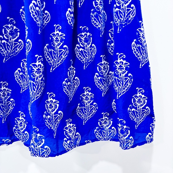 MAEVE Silk floral purple dress - Picture 7 of 9